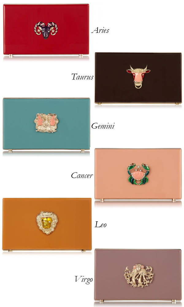 Charlotte Olympia Zodiac Clutches