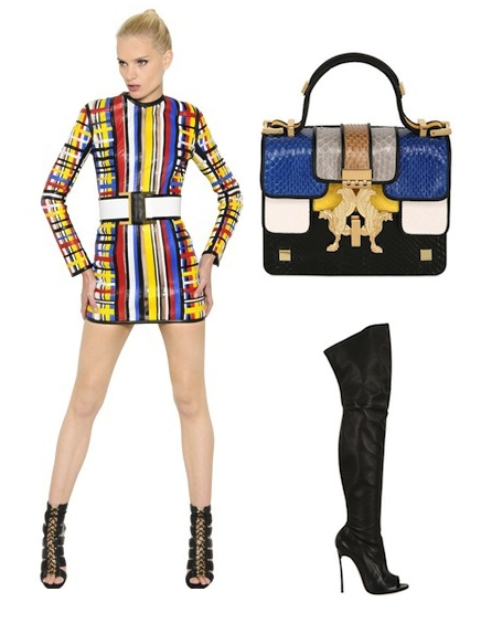 LuisaViaRoma_bag_heeledboot_dress