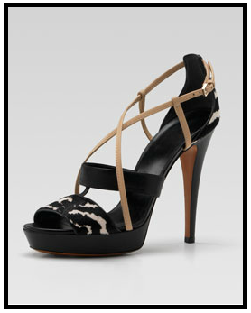 Gucci Betty High-Heeled Platform Sandal