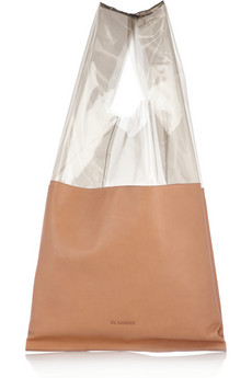 Jil sander pvc on sale bag