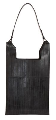 Jil Sander Market Leather Tote Bag - Black