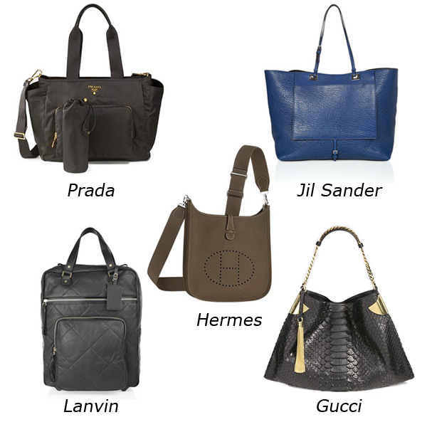 Prada, Lanvin, Jil Sander, Hermès, Gucci Five Essentials for Mother's Day