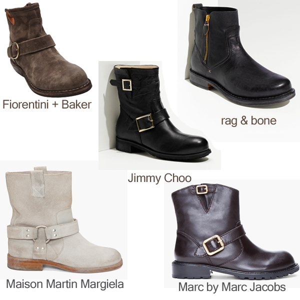 marc jacobs biker boots