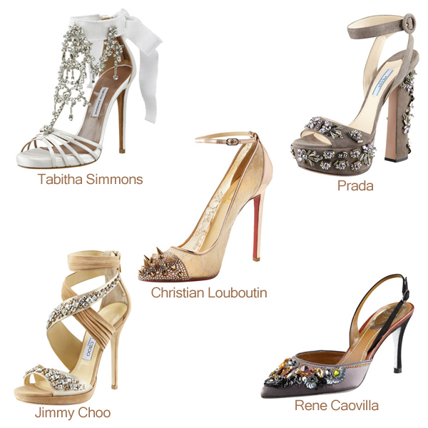 louboutin jeweled heels