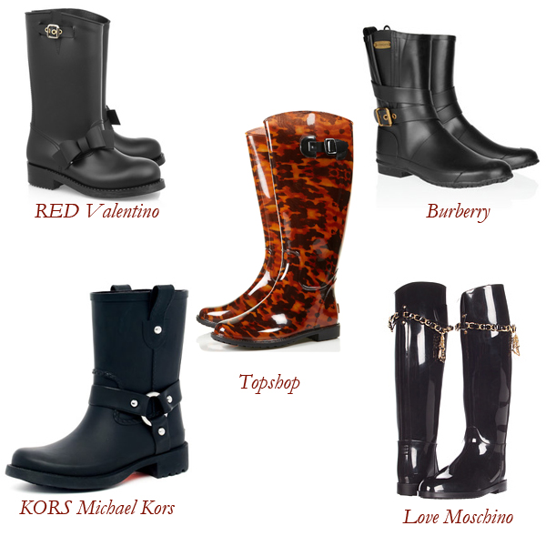 RED Valentino, Burberry, Topshop, KORS Michael Kors, Love Moschino Rain ...