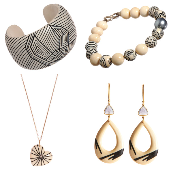 Monique Pean Bracelets, Earrings, Necklace