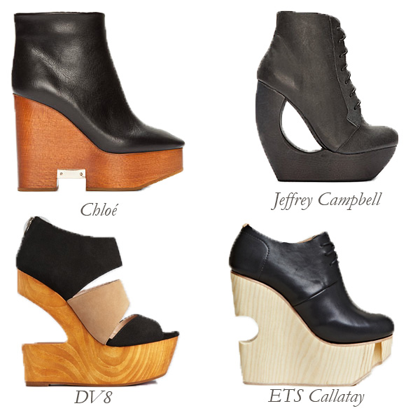 Cut out best sale slip on wedges