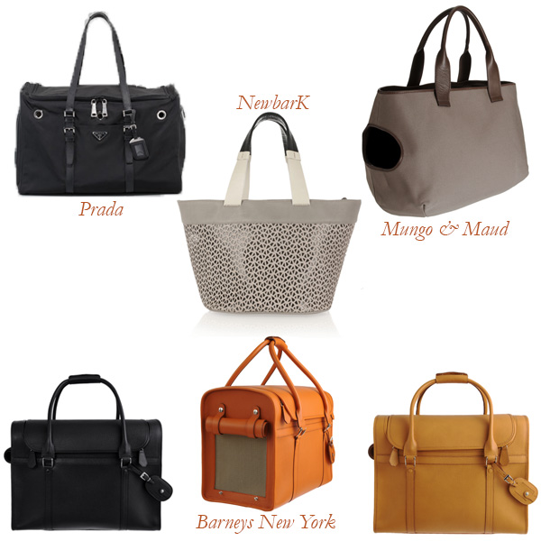 Prada pet online carrier