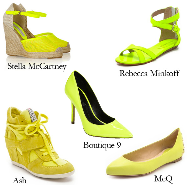 Top 5 Bright Yellow Shoes