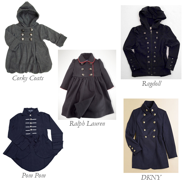 Military Coats for Girls
