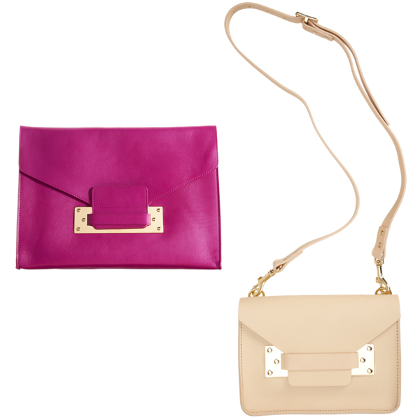 Sophie hulme mini online envelope bag