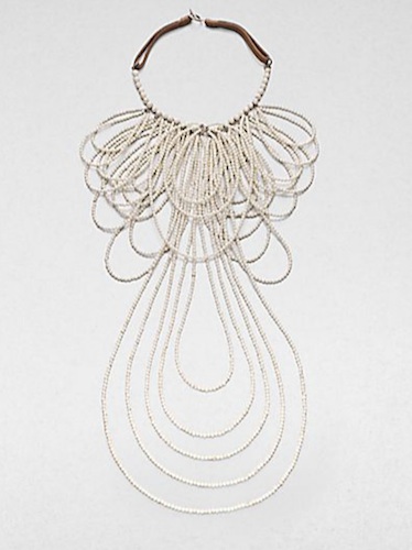 Brunello Cucinelli Ivory Knot Necklace