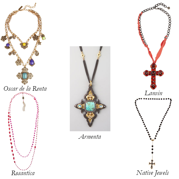 Crucifix and Rosary-Inspired Necklaces