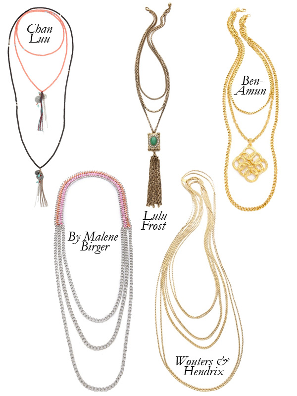 Multi-Layer Necklaces