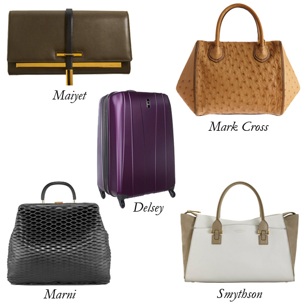 Maiyet, Delsey, Mark Cross, Smythson, Marni Mother's Day Bags