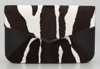 Fendi 2jours Haircalf Clutch