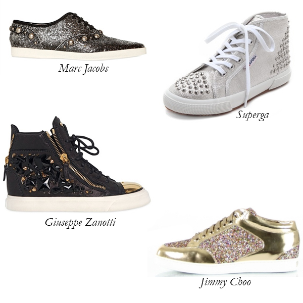 Embellished Smoking Slippers & Sneakers