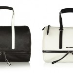 Karl Lagerfeld Bowletto Expandable Leather Tote
