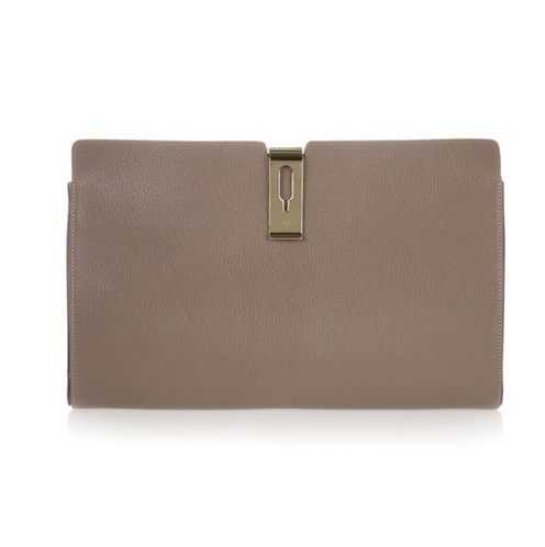 Anya Hindmarch Albion Textured-Leather Clutch: Smooth Operator