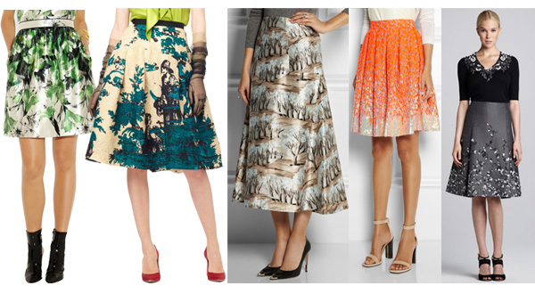 '50s Style Skirts