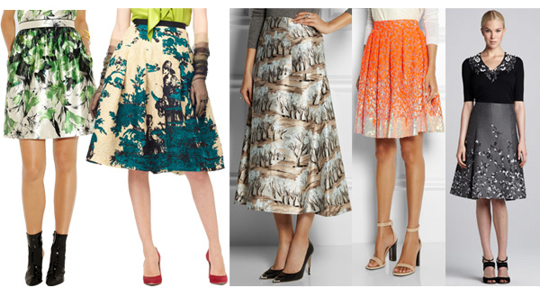 Top 5 Long Printed Skirts