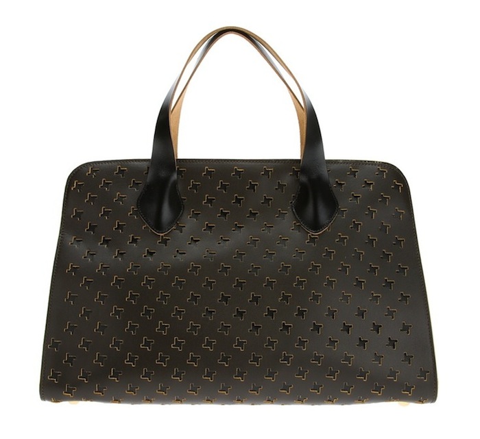 Marni Cut-Out Leather Tote