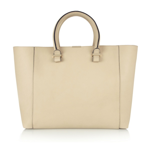 Victoria Beckham Liberty Textured-Leather Shopper