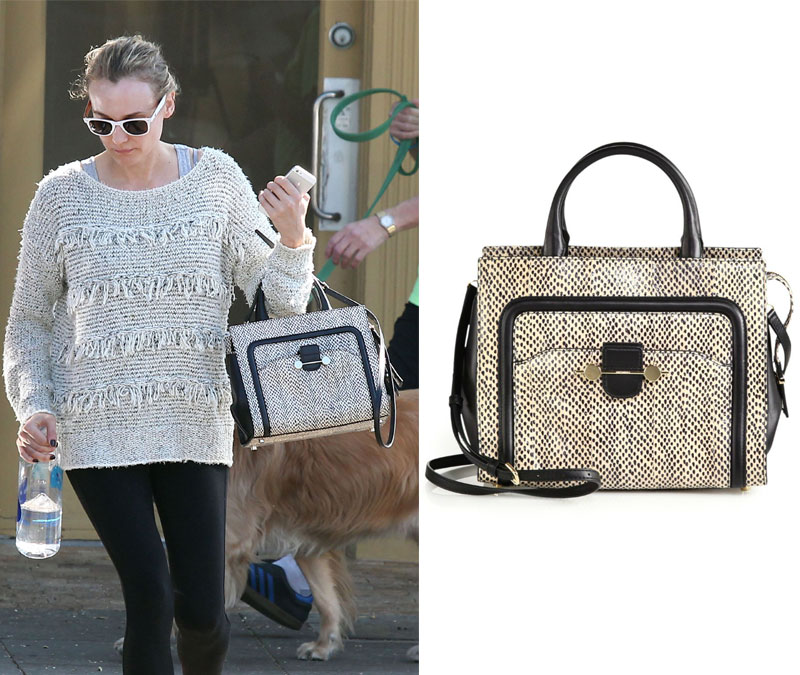 Celebs Opt for Unusual Handbag Selections from Analeena, Figue & More -  PurseBlog