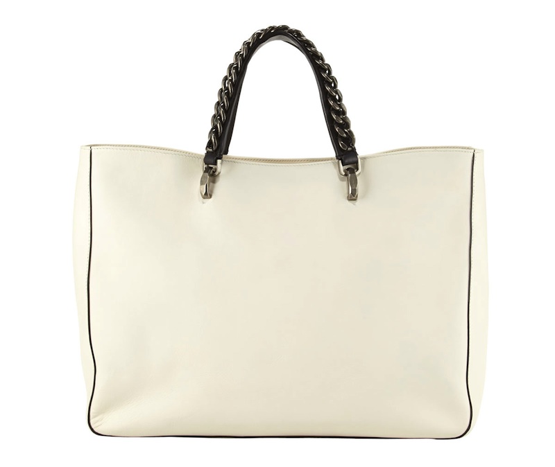 BOYY Jacques Chain-Trim Leather Tote