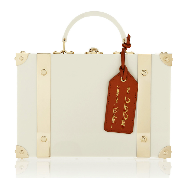 Charlotte Olympia Excess Baggage Perspex Clutch