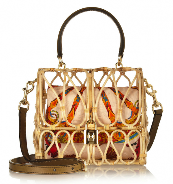 Dolce & Gabbana Rattan Bag