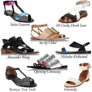 Summer Sandals: Flat Out - Snob Essentials