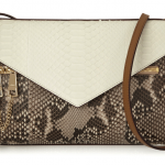 Chloé Cassie Medium Python and Leather Shoulder Bag