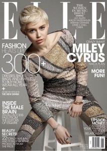 Miley Cyrus Elle Cover