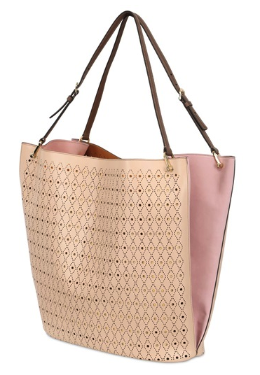 Tod’s Large Perforated Leather Bucket Bag