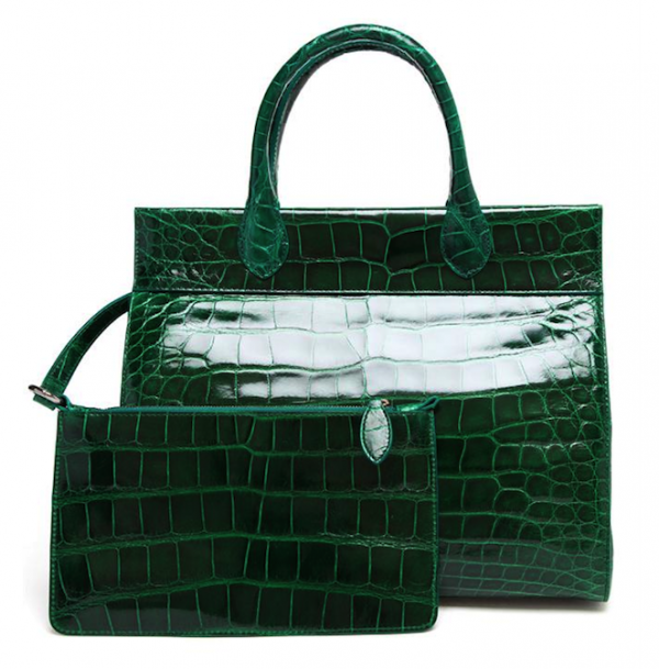 Azzedine Alaïa Tote Bag: Emerald City
