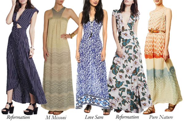 Top 5 Maxi Dresses