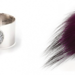 Fendi Fox Fur & Crystal Bracelet