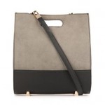 Alexander Wang Chastity Leather and Suede Tote