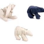 Christopher Raeburn Hare and Polar Bear Shoulder Bags