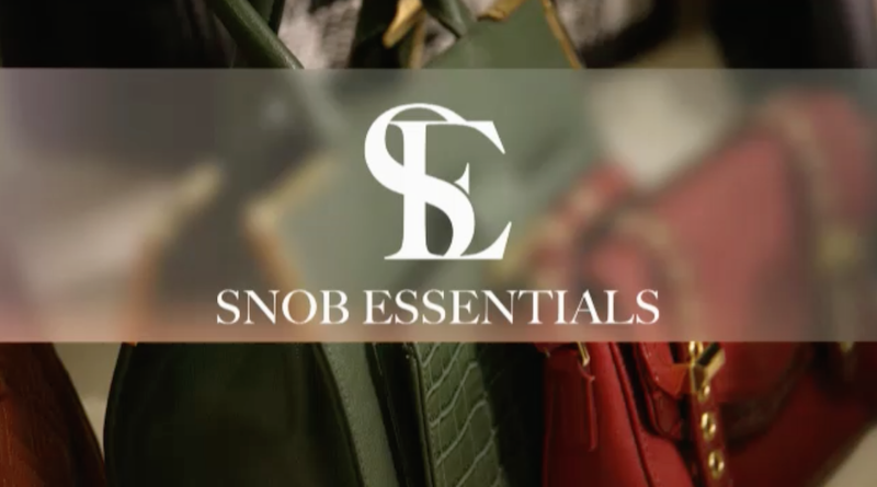Snob Essentials Holiday 2015 Collection
