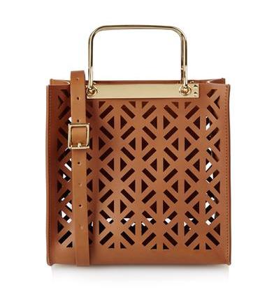 Sophie Hulme Dora Structured Leather Tote