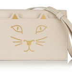 Charlotte Olympia Feline Leather Shoulder Bag