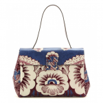 Valentino Covered Small Printed Leather Tote