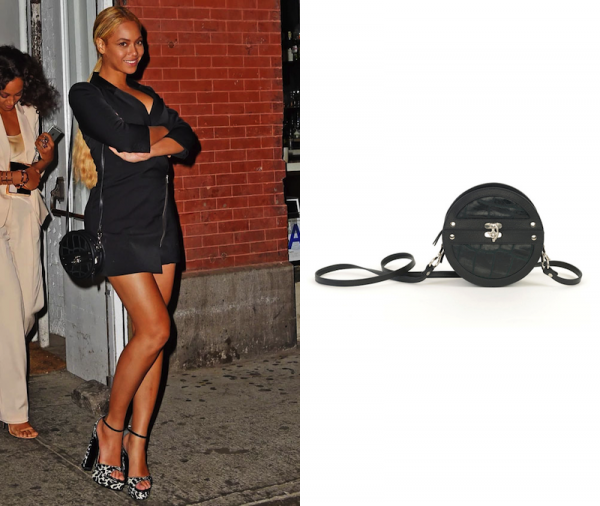 Beyoncé Wears Jack Germain Bow Bag