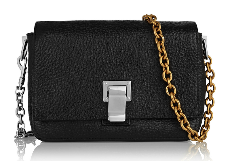 Proenza Schouler Courier Extra-Small Textured-Leather Shoulder Bag