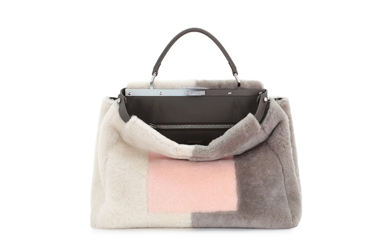 Fendi_Shearling_Fur_Tote_Tricolor