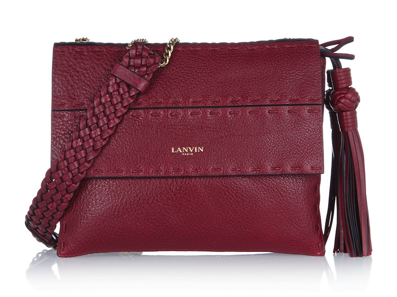 Lanvin Sugar Mini Textured-Leather Shoulder Bag