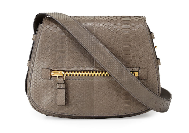 Tom Ford Jennifer Medium Python Shoulder Bag