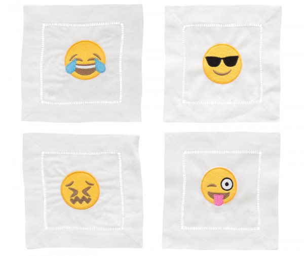 Snob Essentials Emoji Coasters